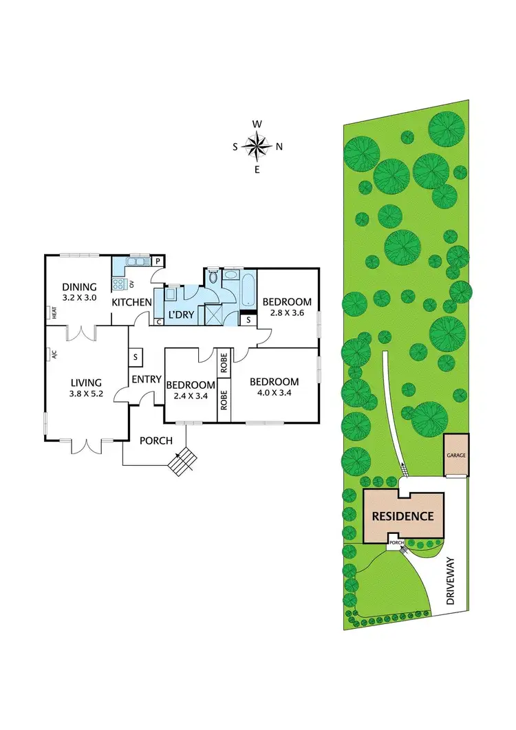 Floorplan of Homely house listing, 39 Bellevue Avenue, Rosanna VIC 3084