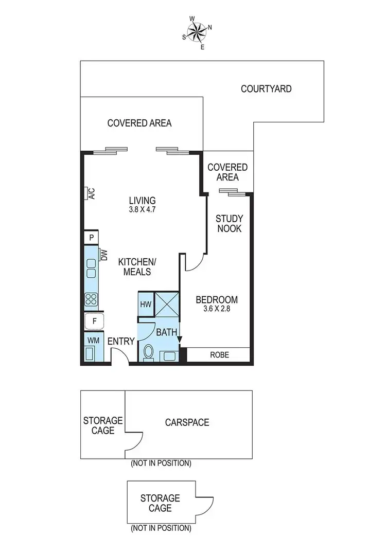Floorplan of Homely apartment listing, 5/41 Murrumbeena Road, Murrumbeena VIC 3163