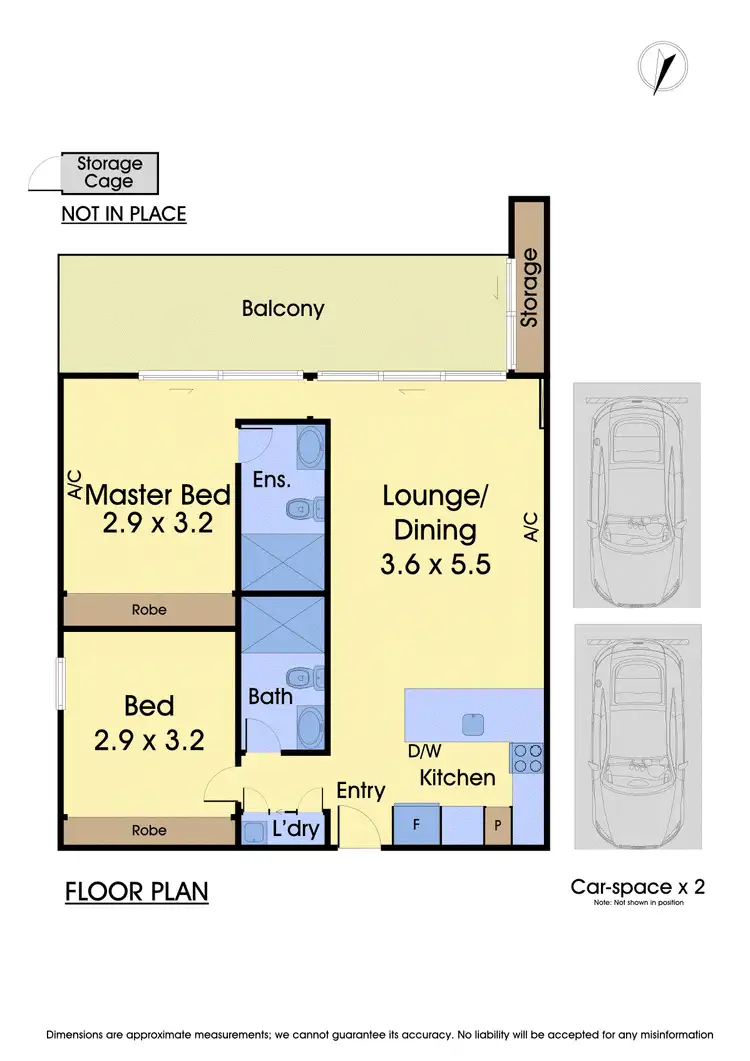 Floorplan of Homely apartment listing, 408/9 Red Hill Terrace, Doncaster East VIC 3109