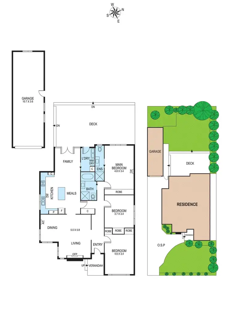 Floorplan of Homely house listing, 3 Wards Grove, Bentleigh East VIC 3165