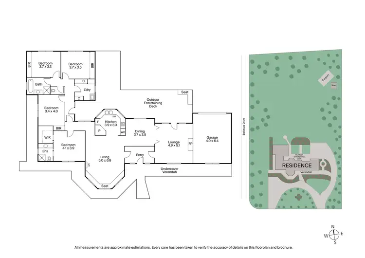 Floorplan of Homely house listing, 1 Fontaine Court, Ocean Grove VIC 3226