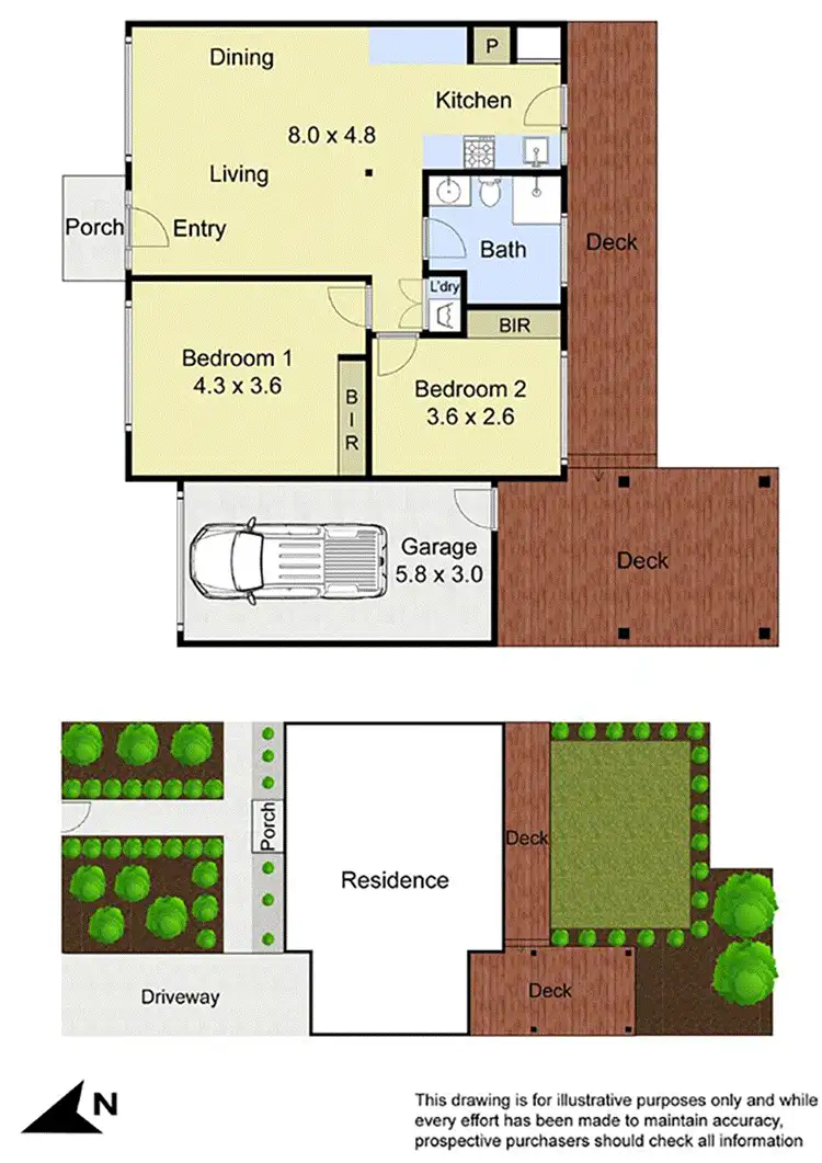 Floorplan of Homely villa listing, 1/25 Shaw Street, Ashwood VIC 3147