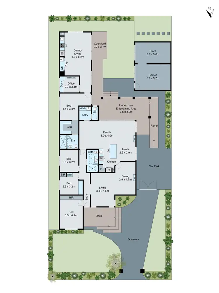 Floorplan of Homely house listing, 28 Charlton Street, Mount Waverley VIC 3149
