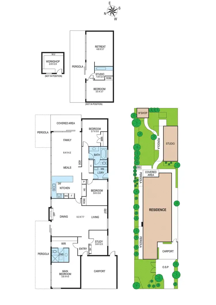 Floorplan of Homely house listing, 45 Bonanza Road, Beaumaris VIC 3193