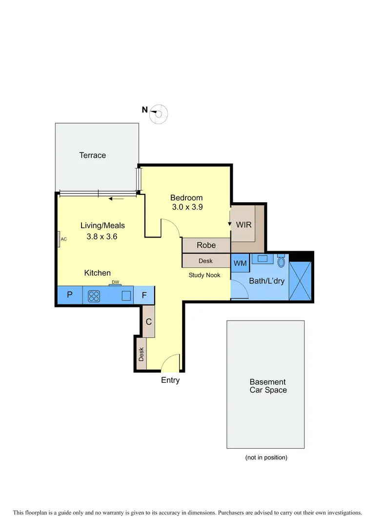 Floorplan of Homely apartment listing, 303/347 Camberwell Road, Camberwell VIC 3124