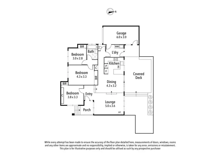 Floorplan of Homely unit listing, 2/25 Ellesmere Parade, Rosanna VIC 3084
