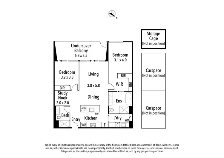 Floorplan of Homely apartment listing, G11/173 The Boulevard, Ivanhoe East VIC 3079