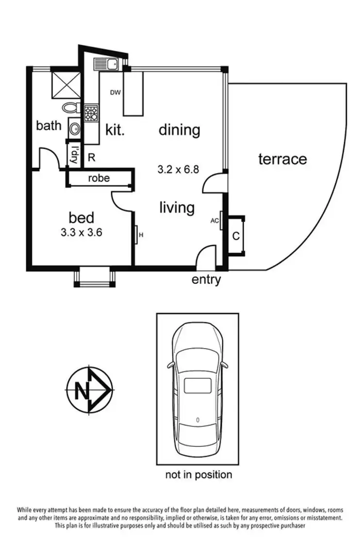 Floorplan of Homely apartment listing, 15/120 Princess Street, Kew VIC 3101