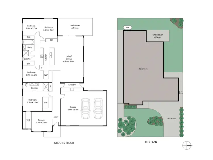 Floorplan of Homely house listing, 6 Halcyon Street, Point Lonsdale VIC 3225