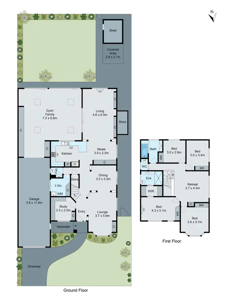 Floorplan of Homely house listing, 31 Poulter Crescent, Clarinda VIC 3169