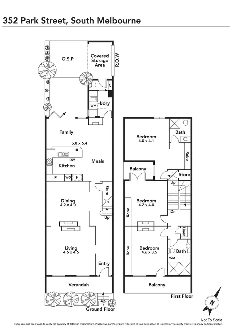 Floorplan of Homely house listing, 352 Park Street, South Melbourne VIC 3205