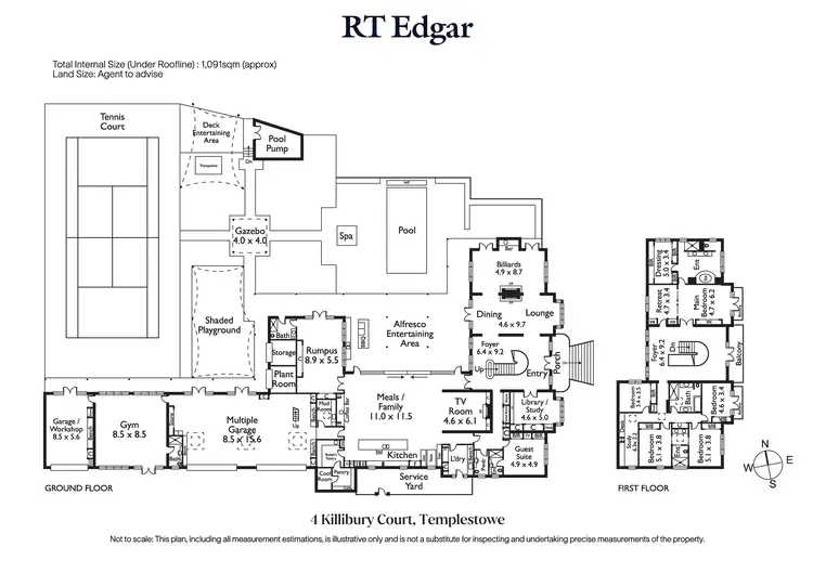 Floorplan of Homely house listing, 4 Killibury Court, Templestowe VIC 3106