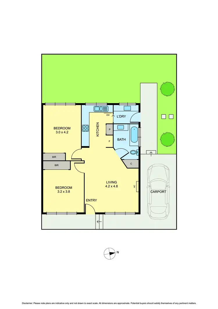 Floorplan of Homely unit listing, 5/444 Canterbury Road, Forest Hill VIC 3131