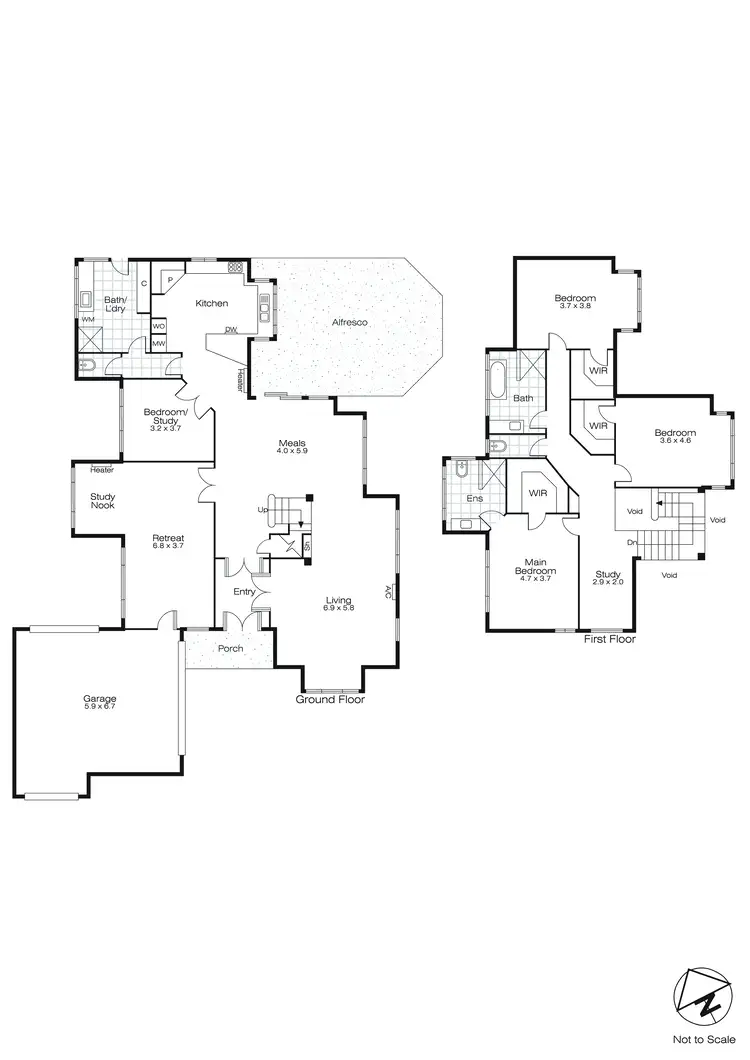 Floorplan of Homely house listing, 5 Franklin Court, Alfredton VIC 3350