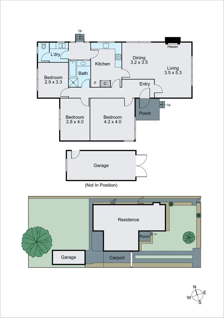 Floorplan of Homely house listing, 15 Drummond Street, Chadstone VIC 3148