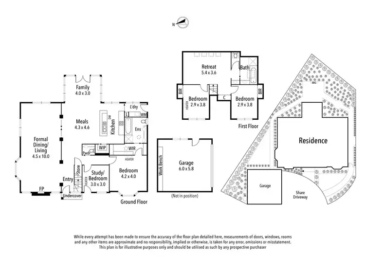 Floorplan of Homely house listing, 2 Meryton Lane, Ivanhoe VIC 3079