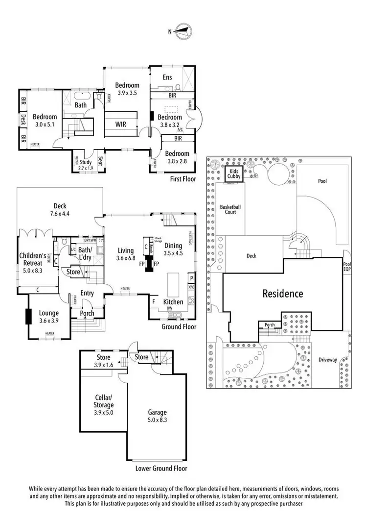 Floorplan of Homely house listing, 10 Ravenswood Avenue, Ivanhoe East VIC 3079