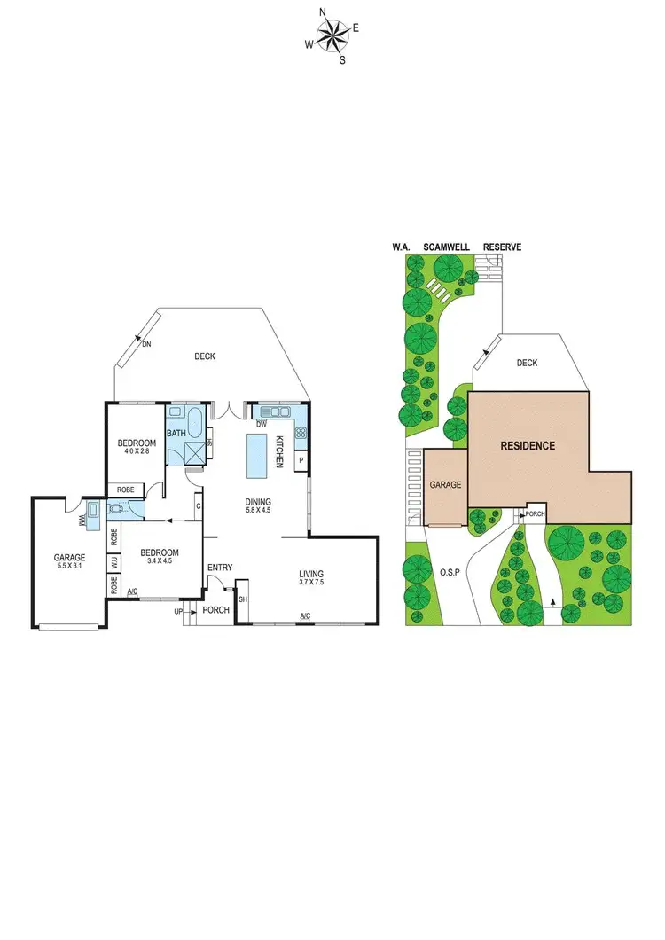 Floorplan of Homely house listing, 5 Raven Court, Oakleigh South VIC 3167