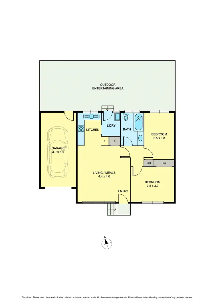 Floorplan of Homely unit listing, 2/50 Croydon Road, Croydon VIC 3136