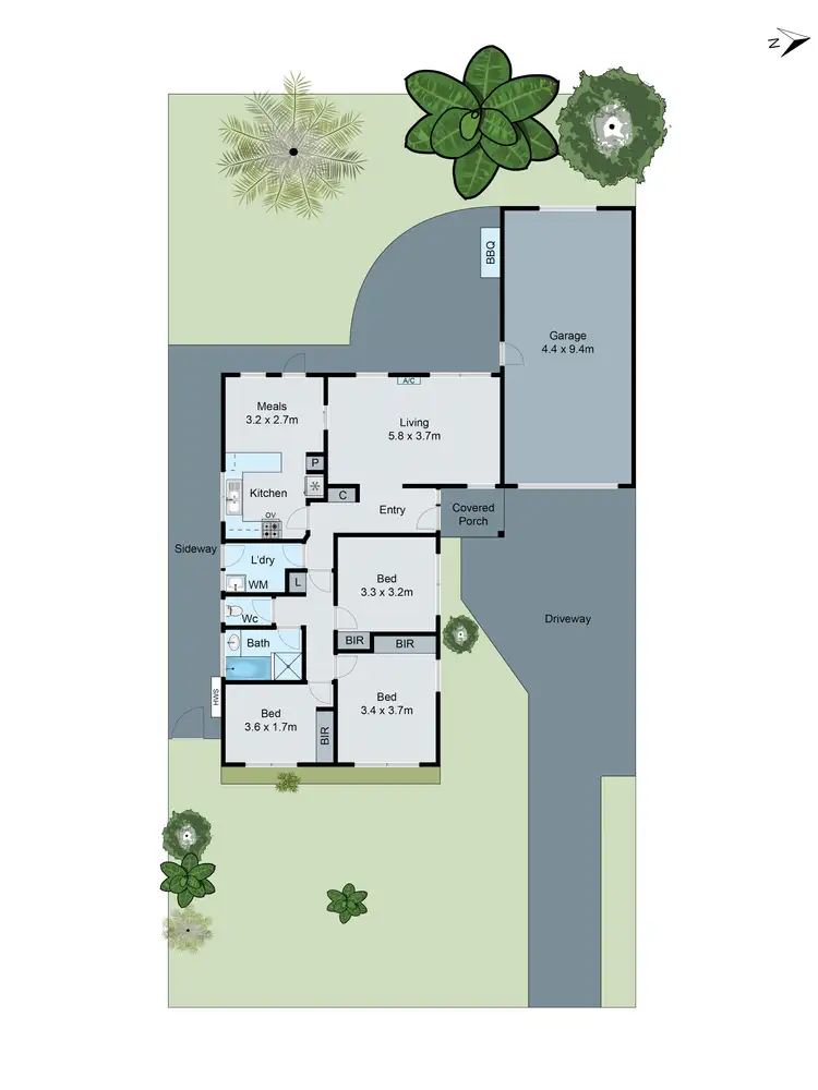 Floorplan of Homely house listing, 123 Elder Street South, Clarinda VIC 3169