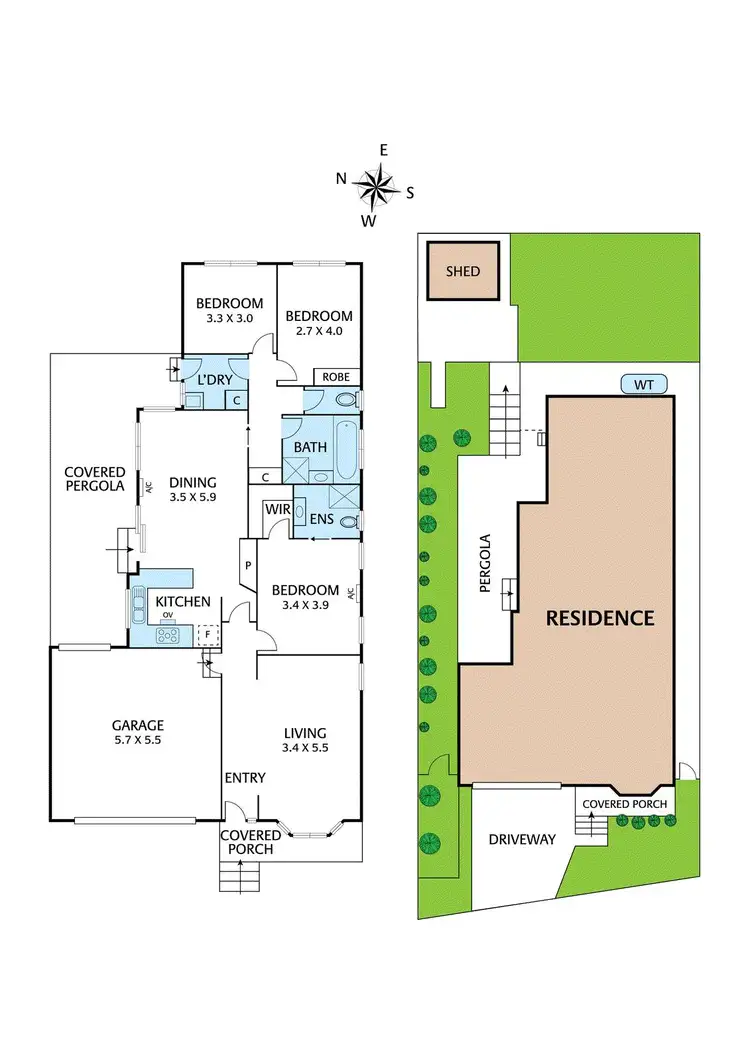 Floorplan of Homely house listing, 3 Starling Street, Montmorency VIC 3094