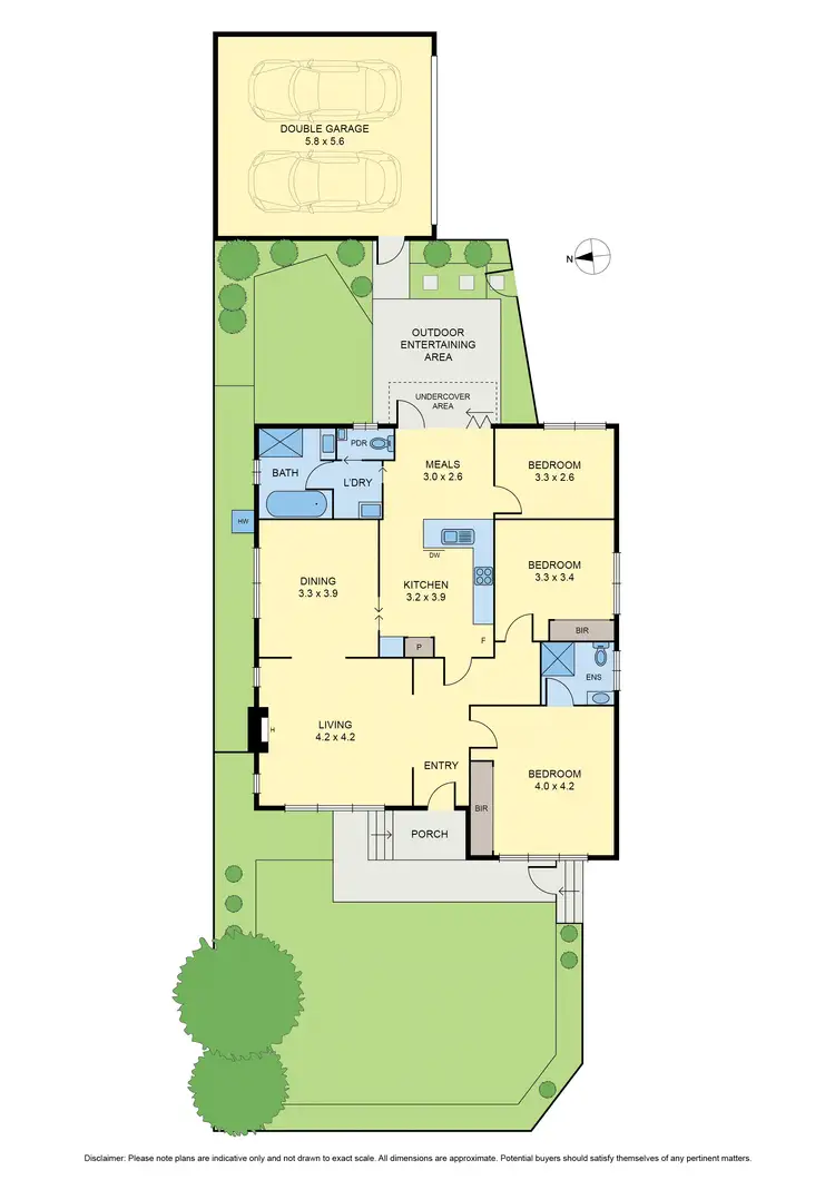 Floorplan of Homely unit listing, 1/576 Huntingdale Road, Mount Waverley VIC 3149