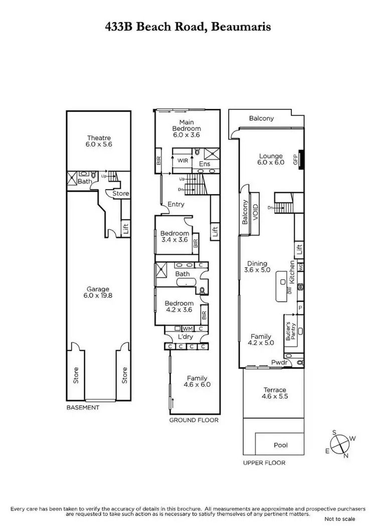 Floorplan of Homely house listing, 433B Beach Road, Beaumaris VIC 3193
