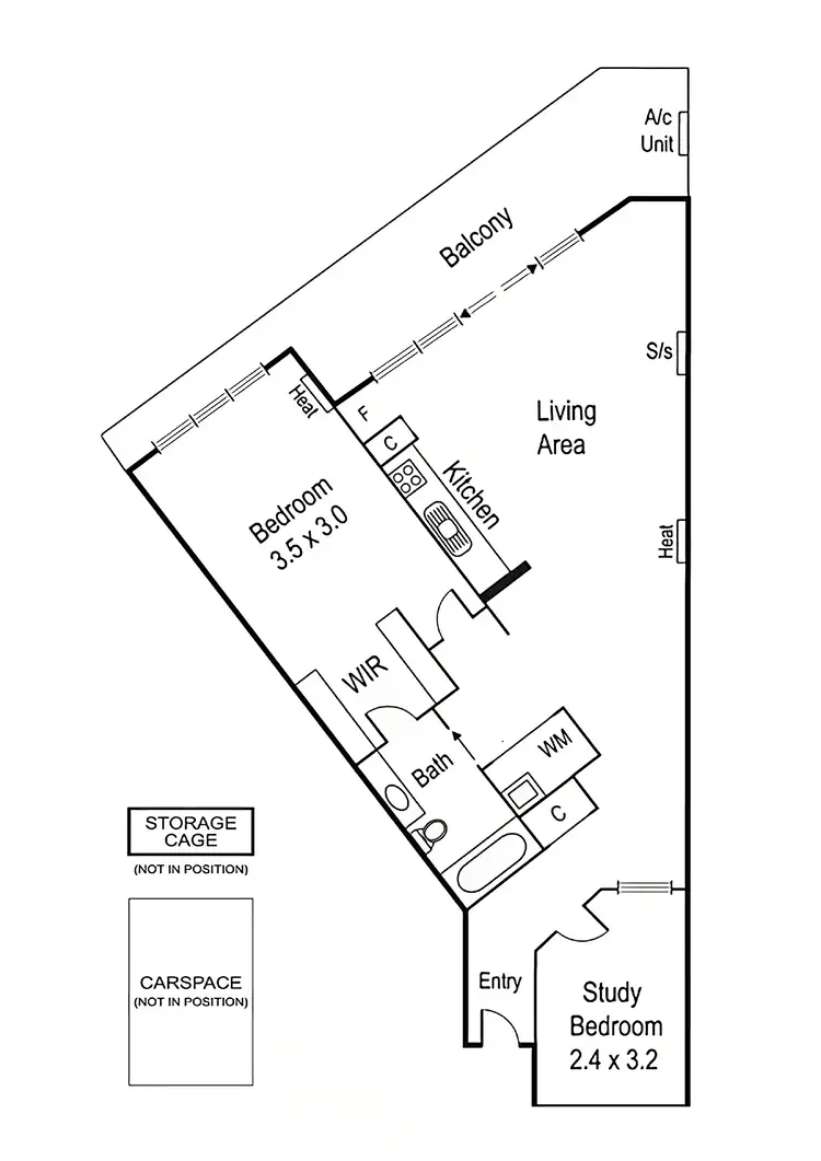 Floorplan of Homely apartment listing, 29/2 Gordon Street, Elsternwick VIC 3185