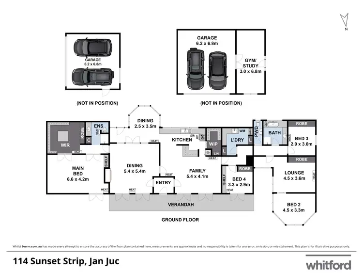 Floorplan of Homely house listing, 114 Sunset Strip, Jan Juc VIC 3228