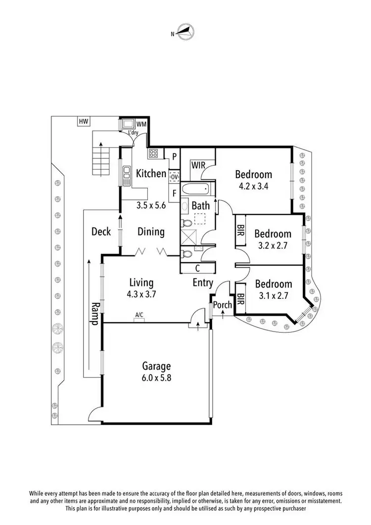 Floorplan of Homely unit listing, 3/27 Eugene Street, Viewbank VIC 3084
