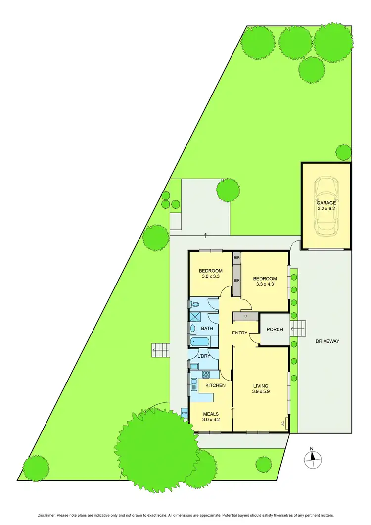 Floorplan of Homely house listing, 2/1 James Avenue, Mitcham VIC 3132