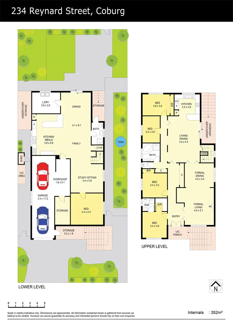 Floorplan of Homely house listing, 234 Reynard Street, Coburg VIC 3058
