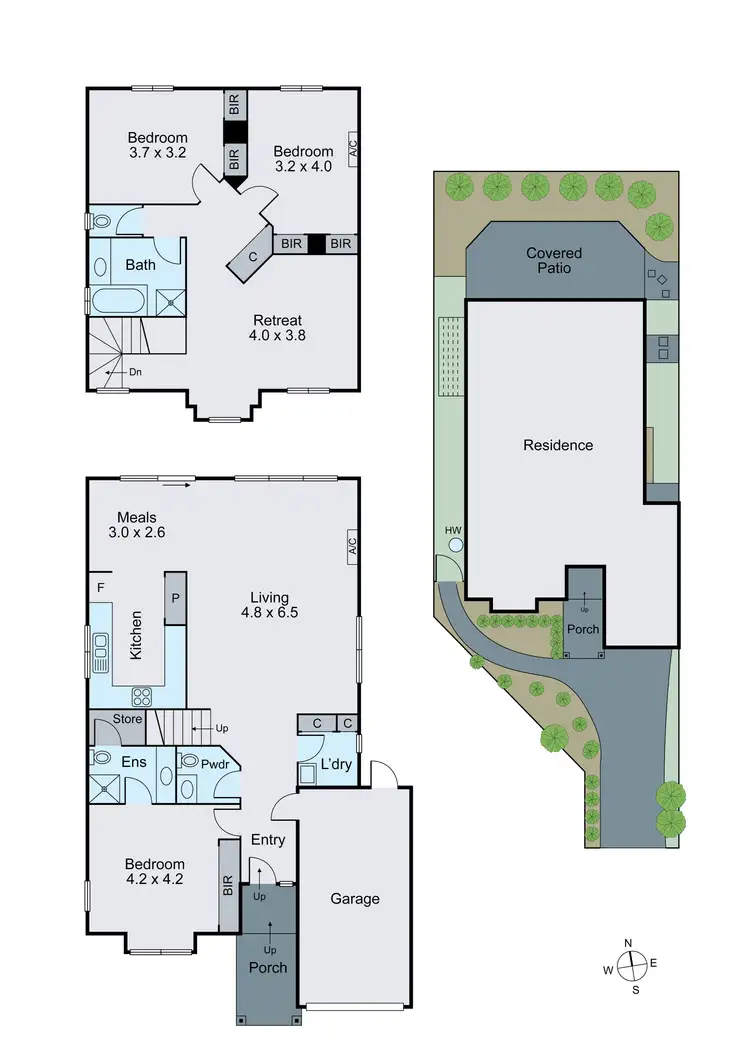 Floorplan of Homely house listing, 14 Elmtree Terrace, Chadstone VIC 3148