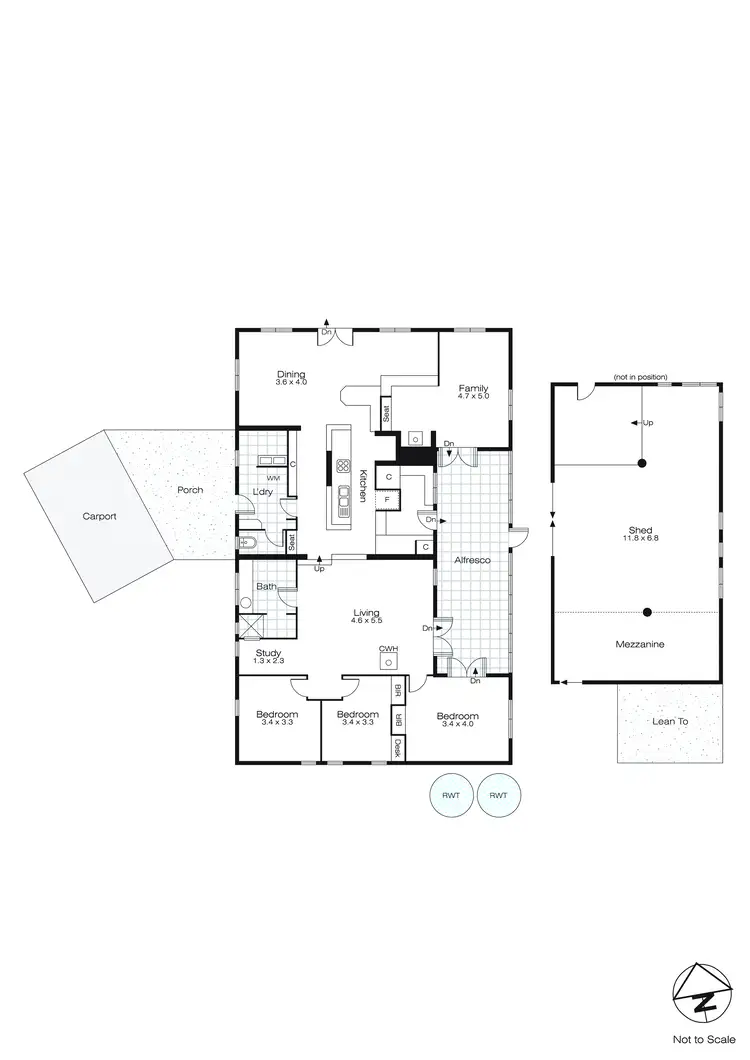 Floorplan of Homely house listing, 245 Grams Road, Ross Creek VIC 3351