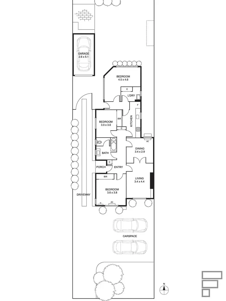 Floorplan of Homely house listing, 385 Waverley Road, Malvern East VIC 3145