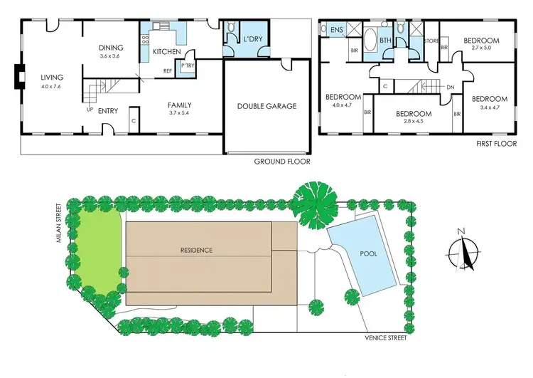 Floorplan of Homely house listing, 28 Milan Street, Mentone VIC 3194