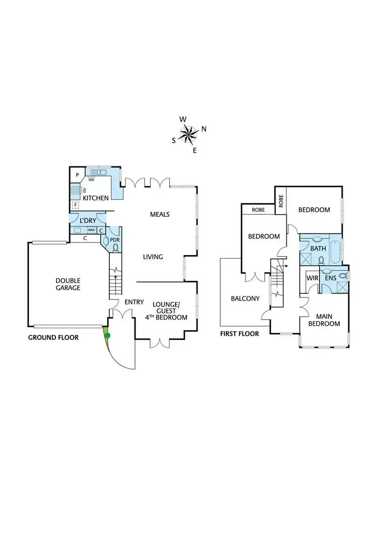 Floorplan of Homely house listing, 1/11 Nevin Parade, Viewbank VIC 3084