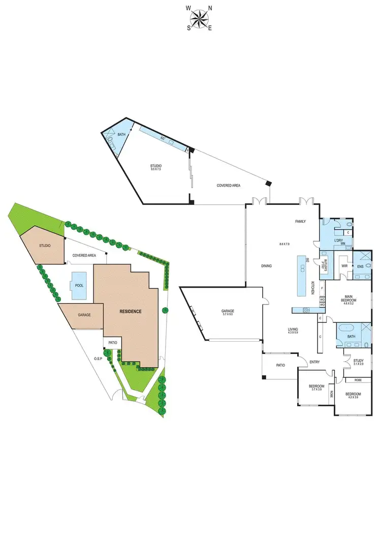 Floorplan of Homely house listing, 21 Kenjulie Drive, Bentleigh East VIC 3165