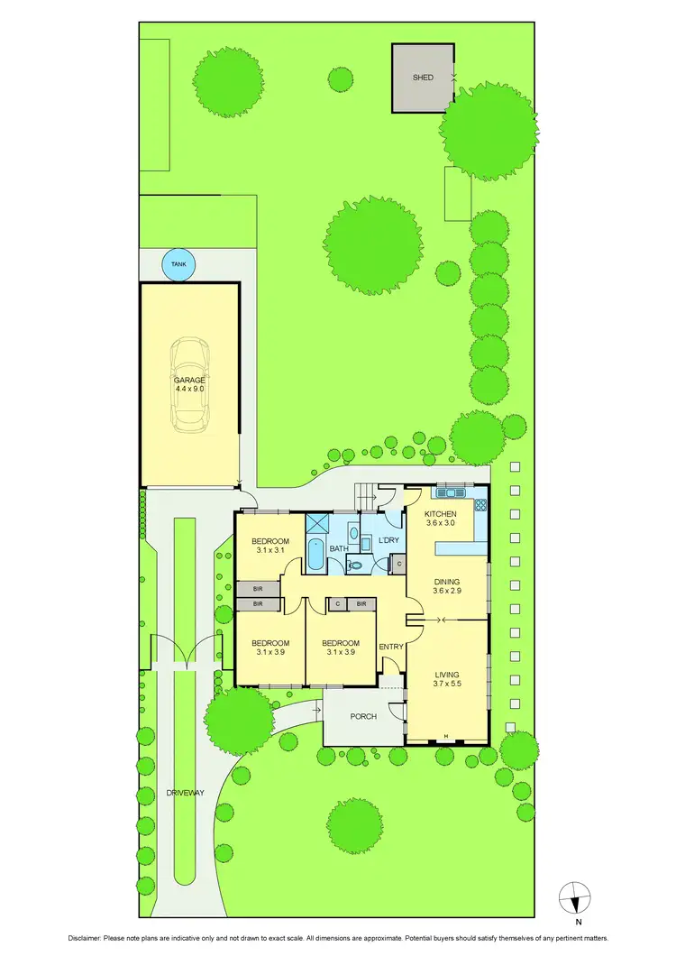 Floorplan of Homely house listing, 68 Esdale Street, Nunawading VIC 3131