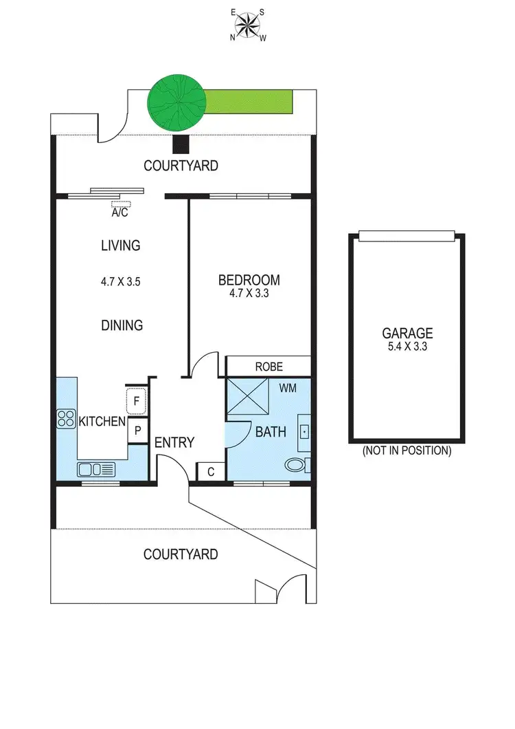 Floorplan of Homely apartment listing, 3/50 Whitmuir Road, Mckinnon VIC 3204
