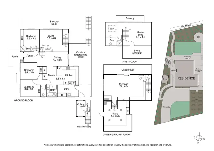 Floorplan of Homely house listing, 92 Fraser Crescent, Ocean Grove VIC 3226