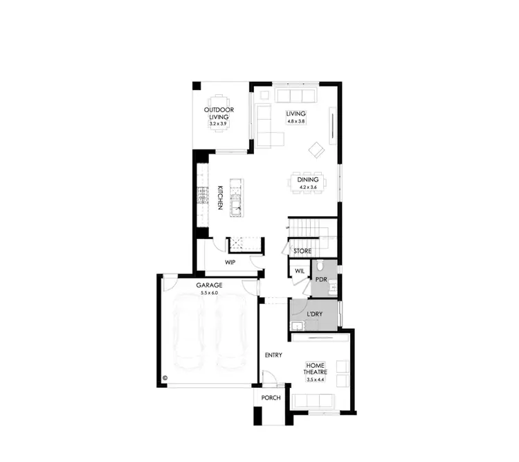Floorplan of Homely house listing, 224 Glenloch Loop, Gisborne VIC 3437