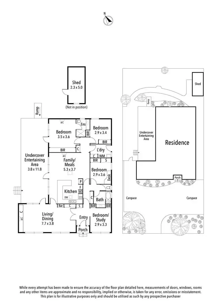 Floorplan of Homely house listing, 6 Pickworth Court, Rosanna VIC 3084