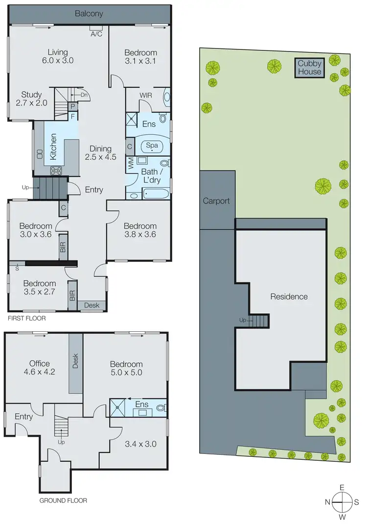 Floorplan of Homely house listing, 12 Fairway Avenue, Mount Waverley VIC 3149