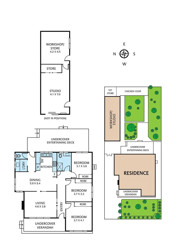 Floorplan of Homely house listing, 52 Cooper Avenue, Altona North VIC 3025