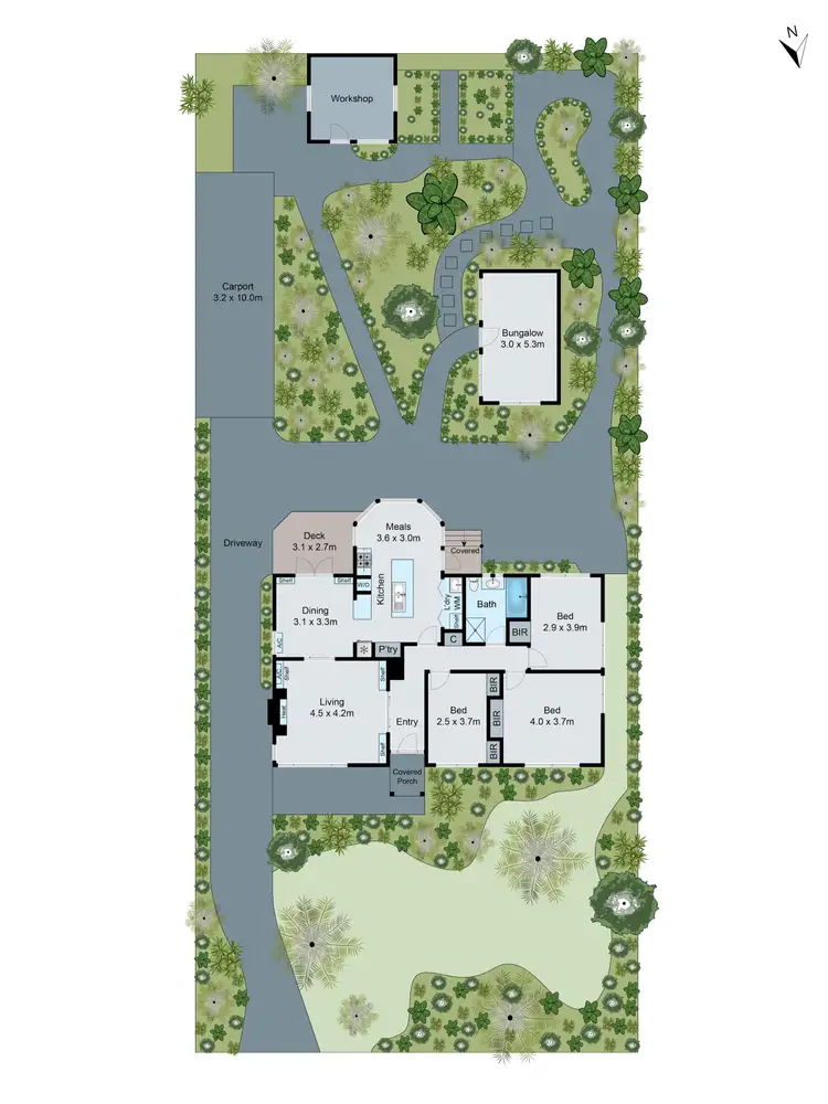 Floorplan of Homely house listing, 8 Wills Avenue, Mount Waverley VIC 3149