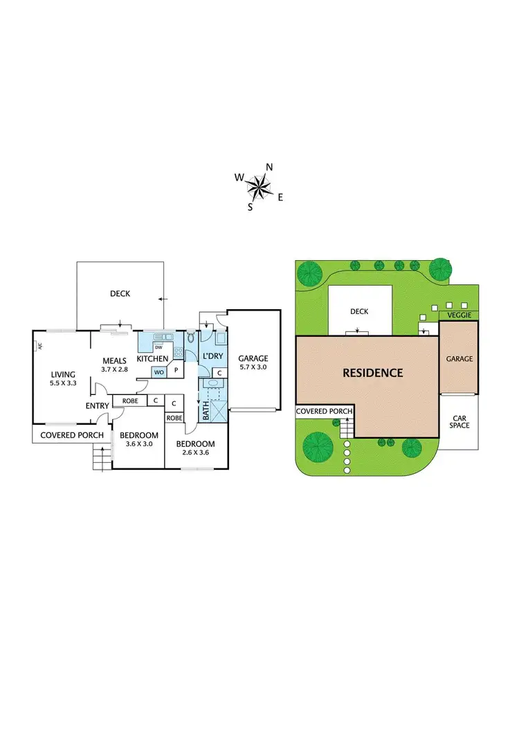 Floorplan of Homely unit listing, 2/154 Mountain View Road, Briar Hill VIC 3088