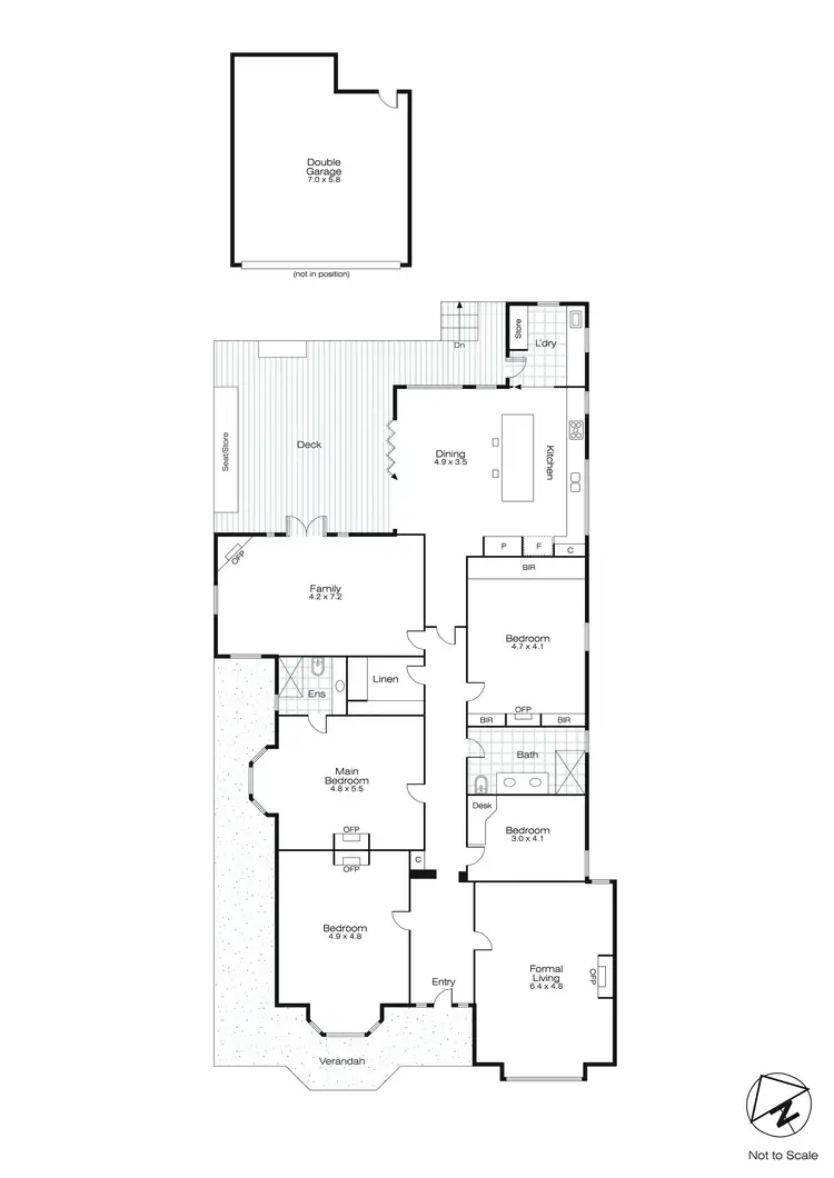 Floorplan of Homely house listing, 28 Webster Street, Ballarat Central VIC 3350