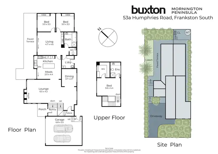 Floorplan of Homely house listing, 53a Humphries Road, Frankston South VIC 3199