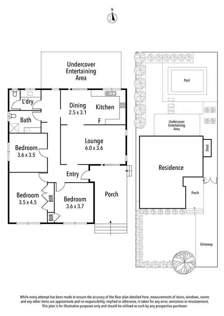 Floorplan of Homely house listing, 12 Skye Street, Macleod VIC 3085